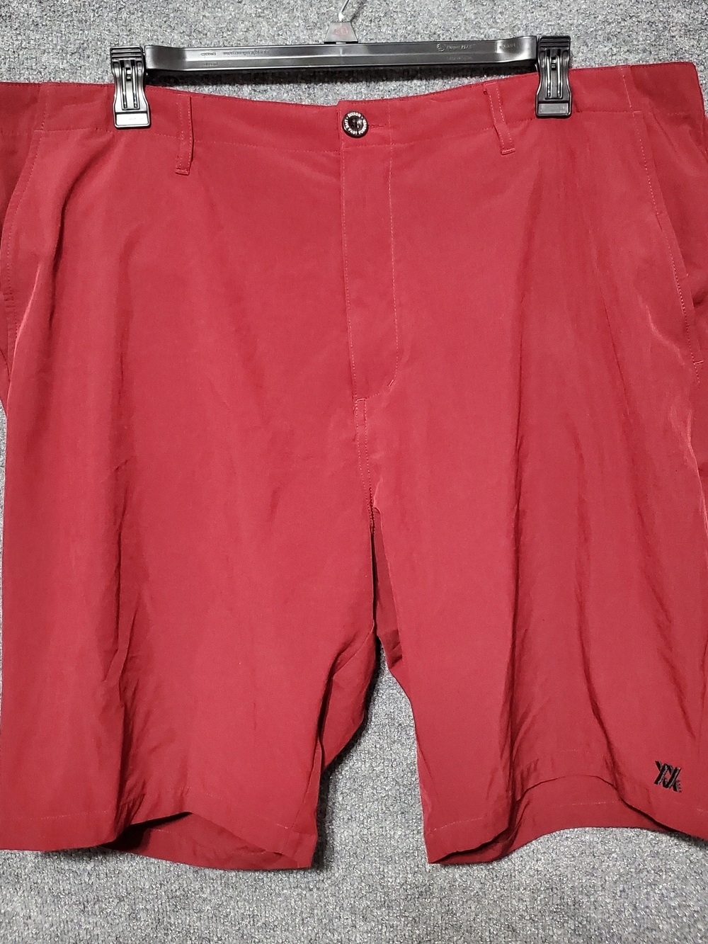 Dixxon Shorts Mens 44 Maroon Chino Work Golf Lightweight Stretch Utility Grunge